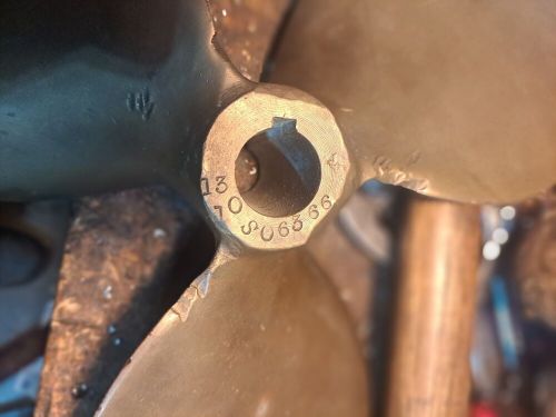 bronze prop3 blade lh 13 inch, C $75.00, image 2