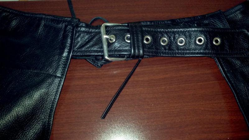 Wilson's leather chaps men's large, US $69.99, image 7