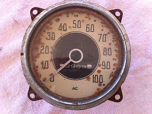 1936-39 gmc / chevrolet pickup speedometer