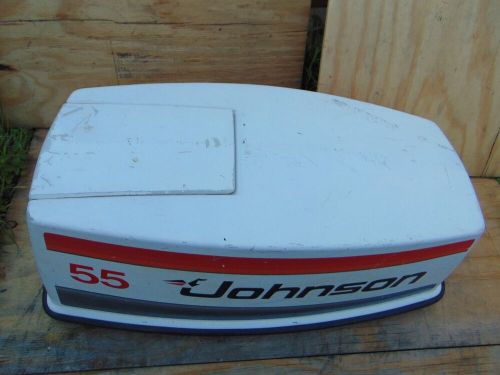 Vintage 1970s OMC Johnson Seahorse 55 HP Outboard Hood Shroud Cowl W Magflash CD, US $79.99, image 4