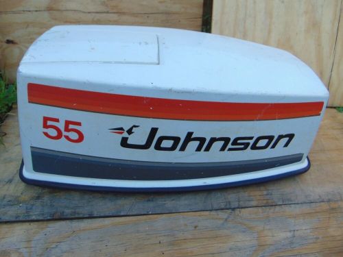 Vintage 1970s OMC Johnson Seahorse 55 HP Outboard Hood Shroud Cowl W Magflash CD, US $79.99, image 8