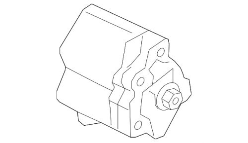 Genuine ford oil pump f2gz-6600-a