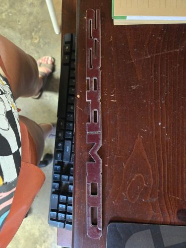 Front door nameplate, right - mopar (68547001aa) with adhesive