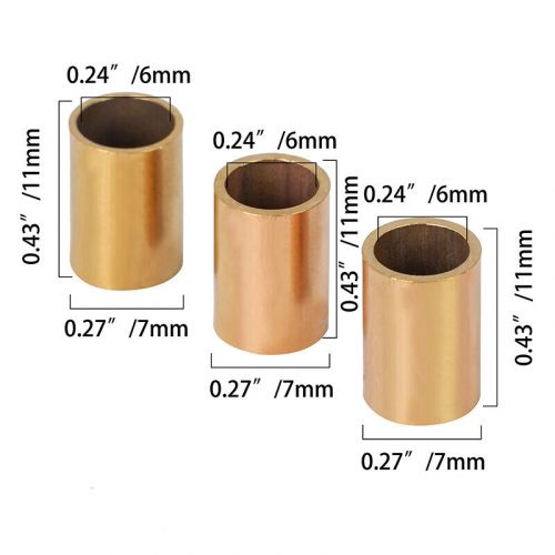 3Pcs Motorcycle Copper Bushing Clutch Cam Arm Bearings Fit For Arctic Cat Models, US $13.26, image 3