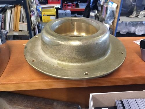 Boat stove deck iron 4”