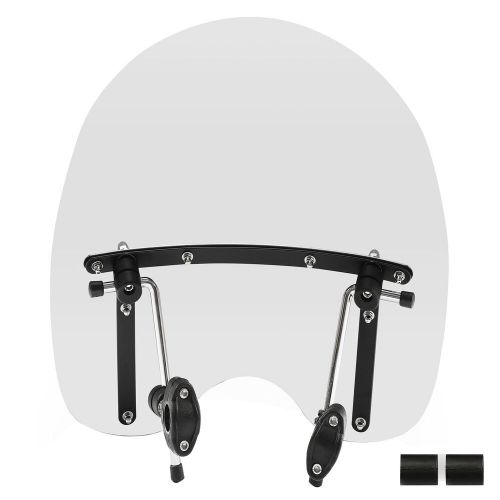 Universal 19" motorcycle clear windshield for suzuki for yamaha for kawasaki