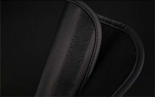 For Mustang pony Seat Belt Leather Pad Shoulder Strap Cushion Cover 4Pcs #3, US $129.99, image 4
