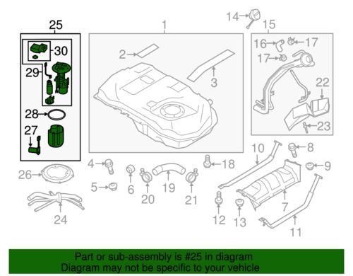Genuine Mitsubishi Fuel Pump Assembly 1760A508, US $718.80, image 4