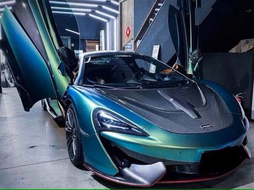 For McLaren 540C 570S 570GT CARBON FIBER FRONT BUMPER LIP SPLITTER + Corner, US $1,799.99, image 6