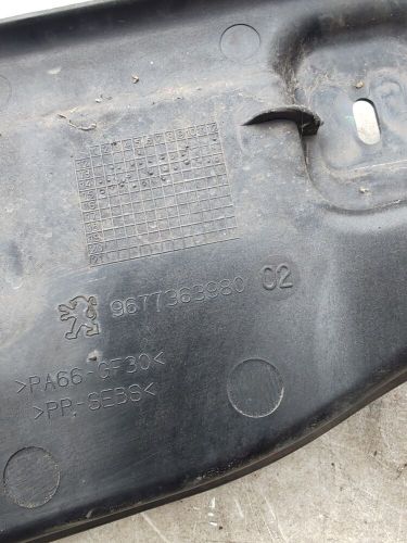 PEUGEOT 308 MK2 2016 1.6 HDI DIESEL AIR INTAKE DUCT TRIM PANEL COVER 9677363980, US $, image 2