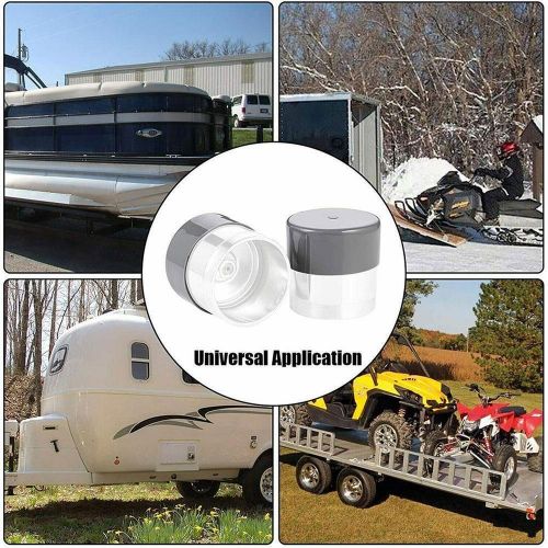 2x Bearing Buddy Bras 1.98" Rubber Caps Dust Covers Replacement for Traile=, US $1.79, image 6