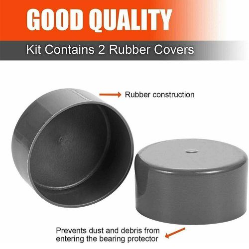 2x Bearing Buddy Bras 1.98" Rubber Caps Dust Covers Replacement for Traile=, US $1.79, image 8