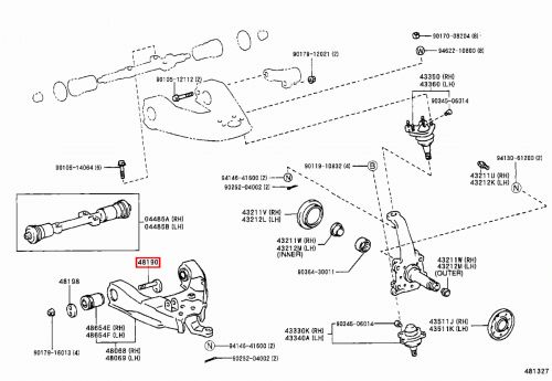 Genuine 4Runner VZN130 VZN120 VZN110 VZN105 Lower Arm Camber Adjuster Bolt x2, AU $65.91, image 11