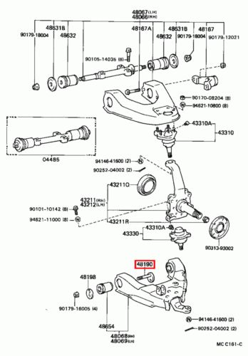 Genuine 4Runner VZN130 VZN120 VZN110 VZN105 Lower Arm Camber Adjuster Bolt x2, AU $65.91, image 24