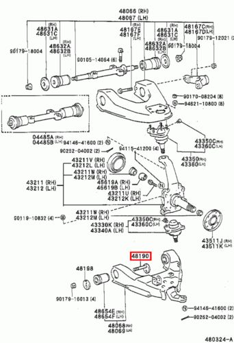 Genuine 4Runner VZN130 VZN120 VZN110 VZN105 Lower Arm Camber Adjuster Bolt x2, AU $65.91, image 26