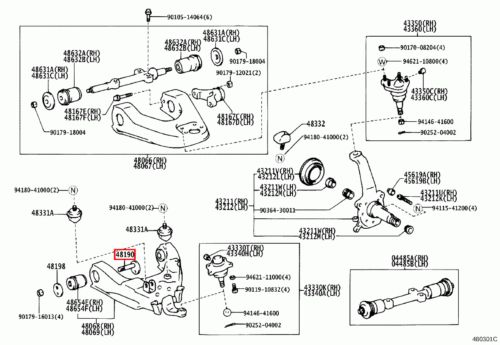 Genuine 4Runner VZN130 VZN120 VZN110 VZN105 Lower Arm Camber Adjuster Bolt x2, AU $65.91, image 32