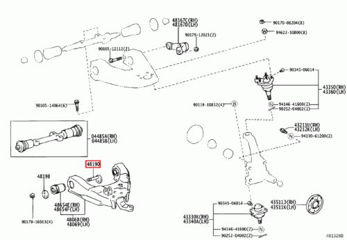 Genuine 4Runner VZN130 VZN120 VZN110 VZN105 Lower Arm Camber Adjuster Bolt x2, AU $65.91, image 33