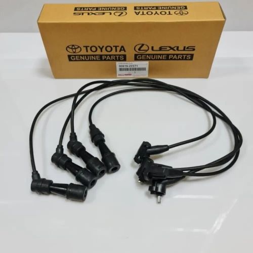 90919-22371 toyota oem genuine cord set, coil &amp; spark, w/resistive