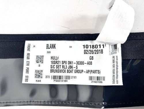 -NEW- Sea Ray 21 SPX, Side Curtain Set, 2163106, Clear, OEM, US $199.99, image 9