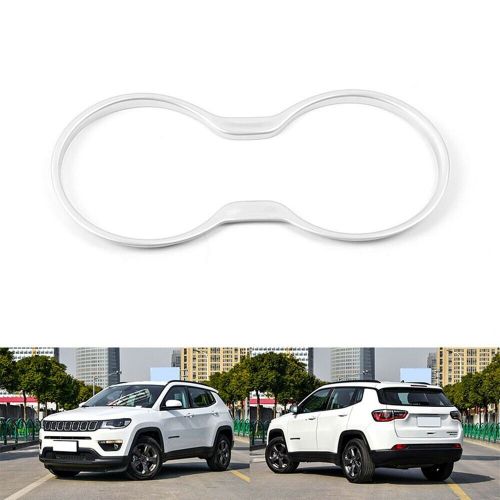 Cup Holder Cover Trim for Jeep For Grand For Cherokee 2011 2021 Silver, US $20.76, image 4