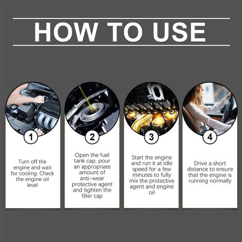 2 Pcs Engine Anti-Wear Protectant Engine Protection Oil Protective Engine Oil。, US $15.44, image 9