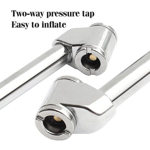 150PSI Heavy Duty Tire Air Pressure Gauge Straight-on Dual Head for Car Truck RV, US $11.95, image 4