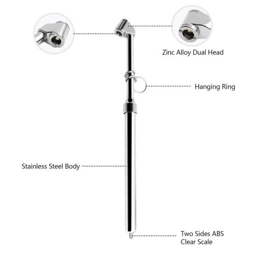 150PSI Heavy Duty Tire Air Pressure Gauge Straight-on Dual Head for Car Truck RV, US $11.95, image 5