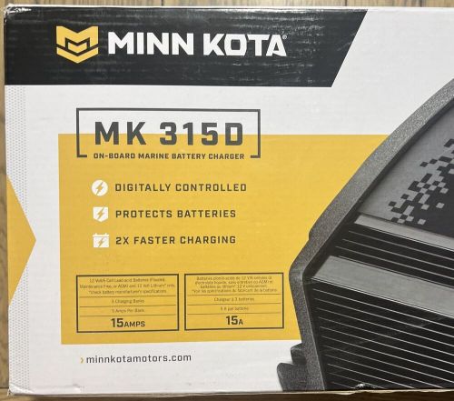 Minn Kota 1823155 3-Bank Digital On-Board Battery Charger NEW FREE SHIPPING, US $187.00, image 4