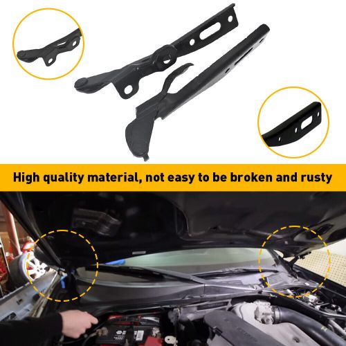 Set of 2 Hood Hinges LH Steel & RH Side For 2013-17 Honda Accord / 2013-15 Sedan, US $23.99, image 5