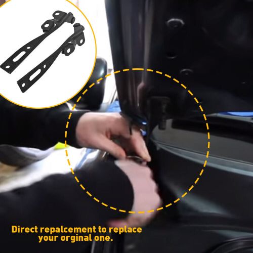 Set of 2 Hood Hinges LH Steel & RH Side For 2013-17 Honda Accord / 2013-15 Sedan, US $23.99, image 7