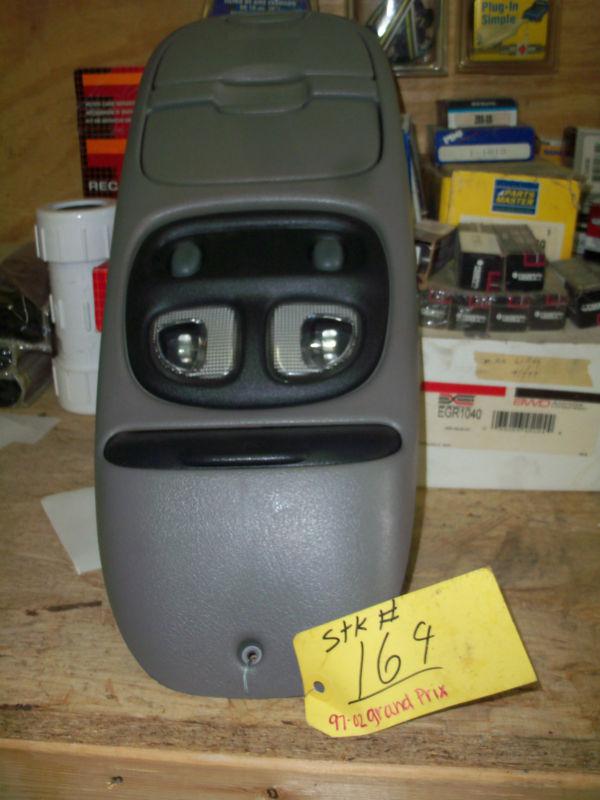 Purchase 9702 Pontiac Grand Prix Overhead Console Storage Lights Power