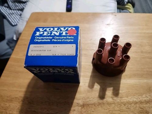 New In Box Genuine OEM VOLVO PENTA Distributor Cap 243658, US $8.95, image 4