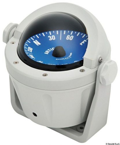 RIVIERA Vega Boat Marine Compass 2" 3/4 Grey/Blue Bracket Mount, US $113.77, image 2