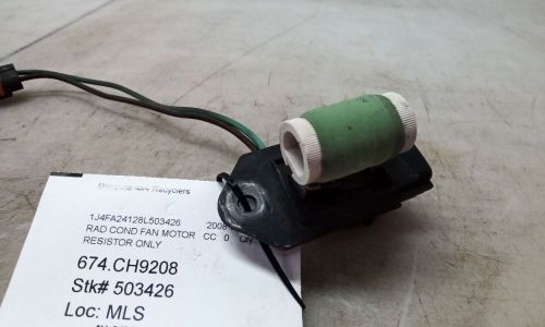 Jeep JK Wrangler 3.8L Fan Motor Resistor Only 2007-2011 140785, US $66.54, image 17