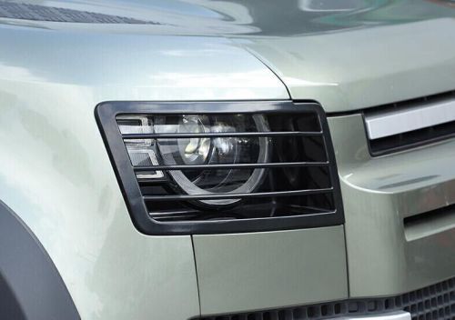 For Land Rover Defender 2020-2023 Black Steel Front Headlight Lamp Protect Guard, US $96.64, image 2