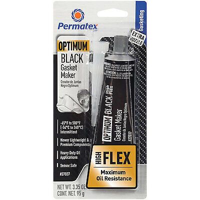 Permatex 27037 Optimum Black Gasket Maker 3.35 Oz. Sealant, Optimum Black RTV Si, US $36.38, image 17