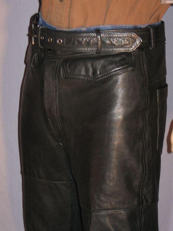 Hein Gericke Harley-Davidson Black Leather Overpants 36, US $39.95, image 5