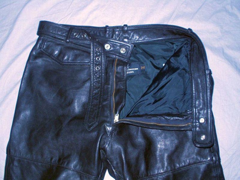 Hein Gericke Harley-Davidson Black Leather Overpants 36, US $39.95, image 7
