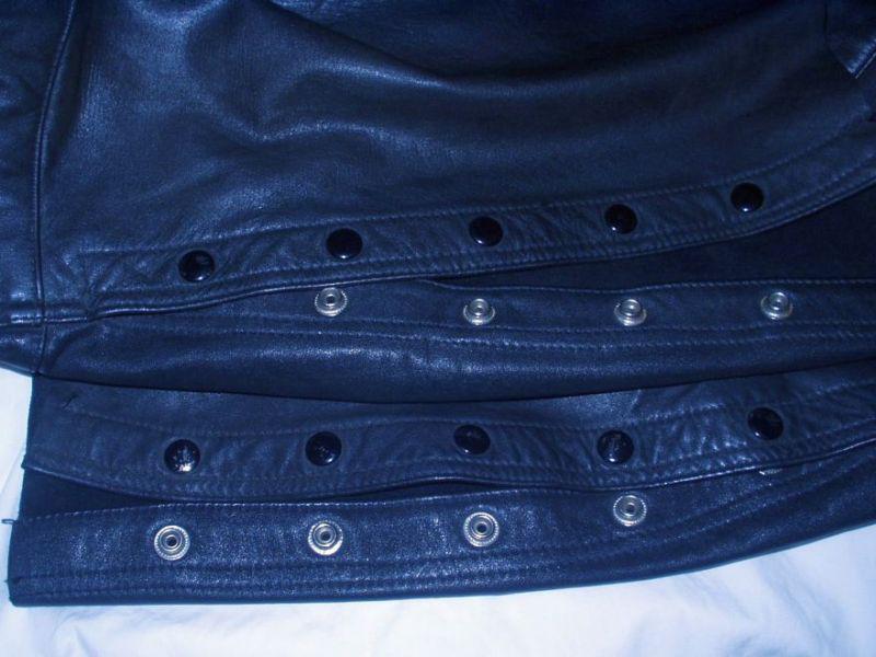 Hein Gericke Harley-Davidson Black Leather Overpants 36, US $39.95, image 8