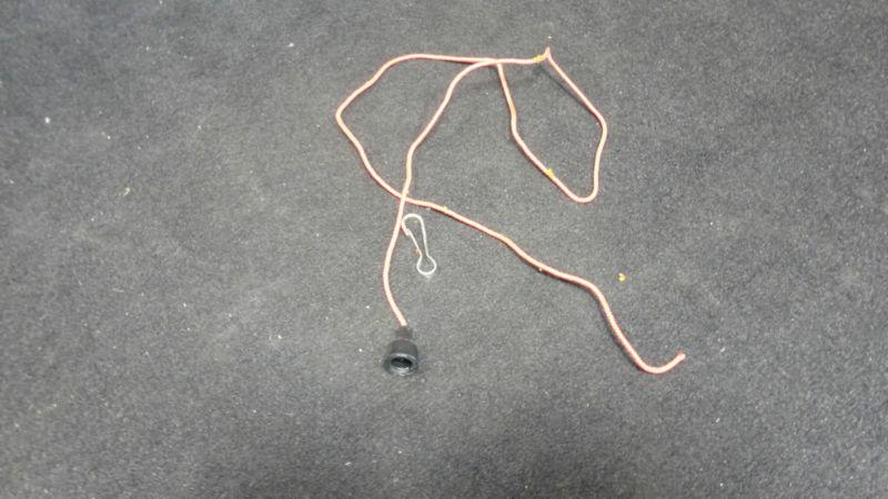 Stop switch lanyard (cup type) #660329 force 1987-1992 25-90/125hp outboard #1