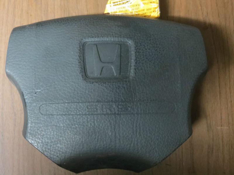 1991 1992 1993 honda accord gray lh air bag / drivers side airbag oem 91 92 93