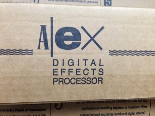 Lexicon a/ex digital effects processor..super cool piece at an ebay price