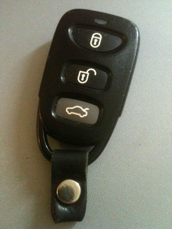 Hyundai keyless entry remote 