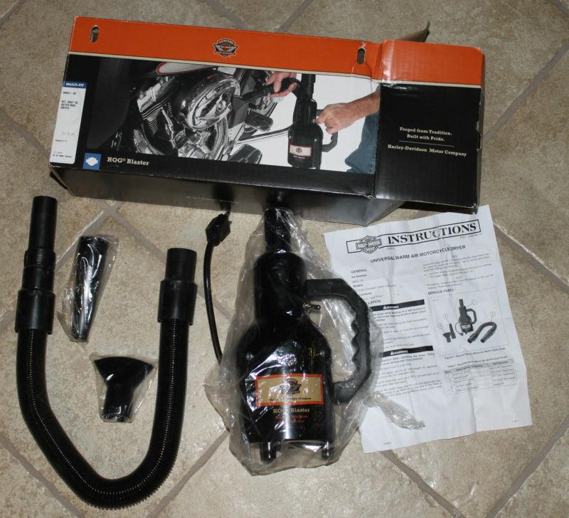 Harley davidson - hog blaster motorcycle dryer all h-d models - 94651-09 nr