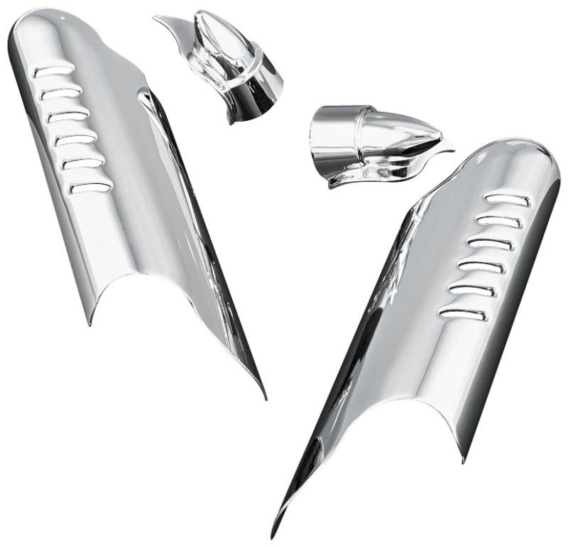 Purchase Kuryakyn Lower Leg Deflector Shields Chrome 7213 in South