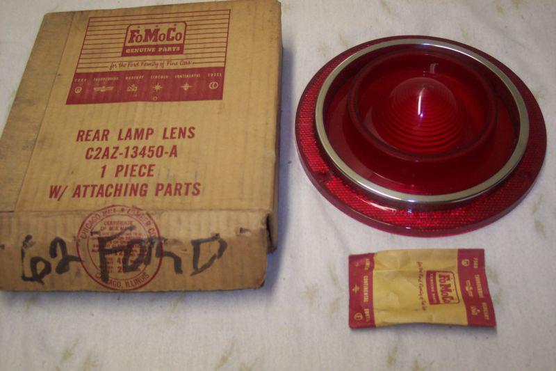 Nos in the box 1960's ford taillight lens