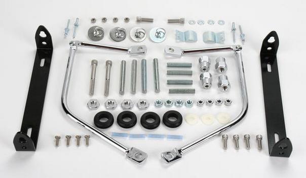 Saddlemen quick disconnect saddlebag mount harley-davidson flst 1984-2010