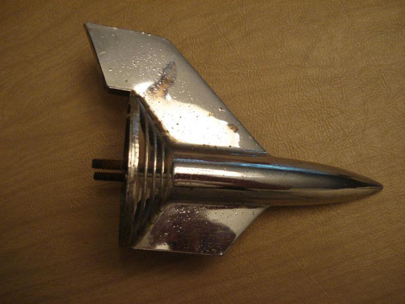 1957 chevy belair bullet / rocket hood ornament