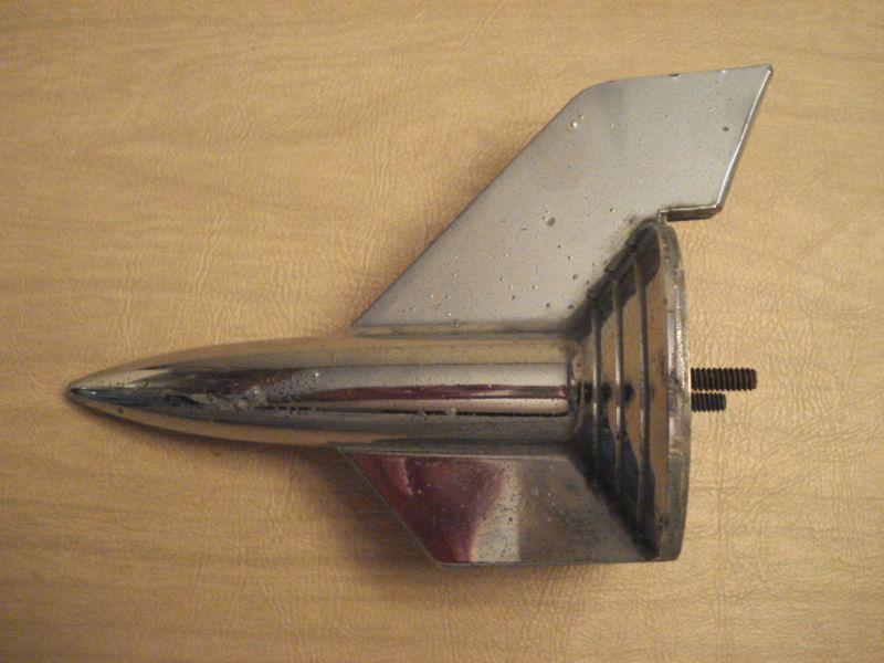 1957 CHEVY BELAIR BULLET / ROCKET HOOD ORNAMENT, US $7.50, image 2