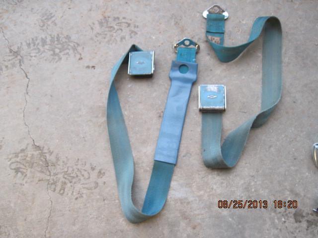 1967 chevy gmc truck seat belts  buckles with bowtie
